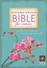 NLT Everyday Matters Bible for Women, softcover