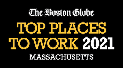 One of the Boston Globe's Top Places to Work for 2021